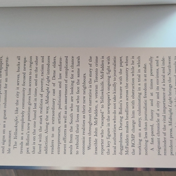 Midnight Light by Dave Bidini book - Picture 5 of 5